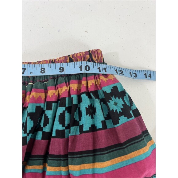 Circle T Marilyn Lenox Skirt Womens‎ M Southwestern Native Cowgir Festival 80s - Picture 5 of 9